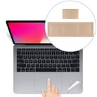 Palm & Trackpad Protector Sticker for MacBook Retina 12 (A1534)(Gold) - 1