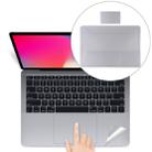 Palm & Trackpad Protector Full Sticker for MacBook 12 Retina (A1534) (Silver) - 1