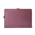 For Microsoft Surface Pro 7 / 7+ Microfiber Lambskin Texture Magnetic Horizontal Flip Leather Case with Pen Slot & Holder (Red) - 1