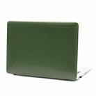 Laptop Plastic Honeycomb Protective Case For MacBook Pro 13.3 inch 2022 (Army Green) - 1