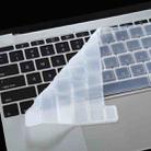 Dustproof Silicone Laptop Keyboard Protective Film for MacBook Pro 13.3 inch 2022 (White) - 1