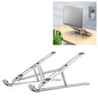 Licheers LC-263 Scalable Aluminum Alloy Laptop Stand Notebook Mount (Silver) - 1