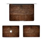 3 in 1 MB-FB16 (122) Full Top Protective Film + Full Keyboard Protector Film + Bottom Film Set for MacBook Pro 13.3 inch DVD ROM(A1278), US Version - 1