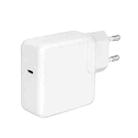 29W USB-C / Type-C 3.1 Port Power Charger Adapter, EU Plug(White) - 1