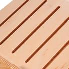 SamDi Artistic Wood Grain Desktop Heat Radiation Holder Stand Cradle for Apple Macbook, ASUS, Lenovo(Brown) - 9