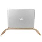 SamDi Artistic Wood Grain Desktop Holder Stand Cradle for Apple Macbook, ASUS, Lenovo - 8