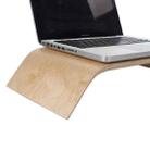 SamDi Artistic Wood Grain Desktop Holder Stand Cradle for Apple Macbook, ASUS, Lenovo - 9