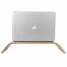 SamDi Artistic Wood Grain Desktop Holder Stand Cradle for Apple Macbook, ASUS, Lenovo - 8
