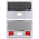 For Macbook Air 13 A2179 2020 C-side Cover + US Edition Key Board (Silver) - 1