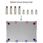 Bottom Cover Screws Set for MacBook Pro Retina M3 14 16 A2918 A2991 A2992 (Silver) - 2