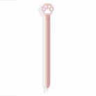 Cute Cartoon Silicone Protective Cover for Apple Pencil 2(Cat Claw Pink)) - 1