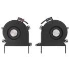 For Macbook Pro 16 inch 2023 A2780 / 2021 A2485 1 Pair Cooling Fans (Left + Right) - 1