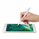 K8 Universal Active Touch Capacitive Stylus Pen with Fine Tip(White) - 1