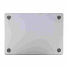 For MacBook Air 13.6 inch A3113 2024 EMC8611 Computer Case Bottom Cover (Grey) - 2