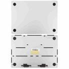 For MacBook Air 13.6 inch A3113 2024 EMC8611 Computer Case Bottom Cover (Silver) - 1