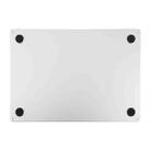 For MacBook Air 13.6 inch A3113 2024 EMC8611 Computer Case Bottom Cover (Silver) - 2