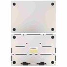 For MacBook Air 13.6 inch A3113 2024 EMC8611 Computer Case Bottom Cover (Starlight) - 1