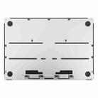 For MacBook Air M3 15 inch A3114 2024 EMC8612 Computer Case Bottom Cover (Silver) - 3