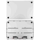 For MacBook Air M3 15 inch A3114 2024 EMC8612 Computer Case Bottom Cover (Starlight) - 1