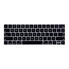 Silicone Keyboard Protector for MacBook Pro 13.3 inch with Touch Bar (2016) / A1706 & A1708, US Version(Black) - 1