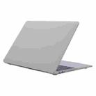Cream Style Laptop Plastic Protective Case for MacBook Air 13.3 inch A1466 (2012 - 2017) / A1369 (2010 - 2012)(Light Grey) - 1