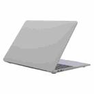 Cream Style Laptop Plastic Protective Case for MacBook Pro 15.4 inch (2019)(Light Grey) - 1