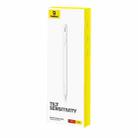 Baseus Smooth Writing 2 Series LED Indicator Capacitive Writing Stylus Active Version with Type-C Cable (White) - 3