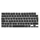 For Macbook Air 13.3 / 15.3 M2 A2681 A2941 UK English Version Keycaps (Midnight) - 1