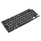 For Macbook Air 13.3 / 15.3 M2 A2681 A2941 UK English Version Keycaps (Midnight) - 2