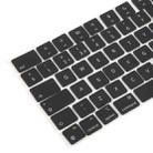 For Macbook Air 13.3 / 15.3 M2 A2681 A2941 UK English Version Keycaps (Midnight) - 3