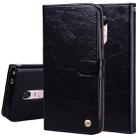 For Xiaomi Redmi 5 Plus Oil Wax Texture Horizontal Flip Leather Case with Holder & Card Slots & Wallet(Black) - 1