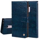 For Xiaomi Redmi 5 Plus Oil Wax Texture Horizontal Flip Leather Case with Holder & Card Slots & Wallet(Blue) - 1