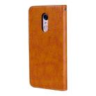 For Xiaomi Redmi 5 Plus Oil Wax Texture Horizontal Flip Leather Case with Holder & Card Slots & Wallet(Brown) - 3