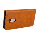 For Xiaomi Redmi 5 Plus Oil Wax Texture Horizontal Flip Leather Case with Holder & Card Slots & Wallet(Brown) - 6