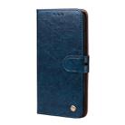 For Xiaomi Redmi Note 5A Without Fingerprint Identification Oil Wax Texture Horizontal Flip Leather Case with Holder & Card Slots & Wallet(Blue) - 2