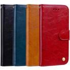 For Xiaomi Redmi Note 5A Without Fingerprint Identification Oil Wax Texture Horizontal Flip Leather Case with Holder & Card Slots & Wallet(Red) - 7