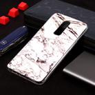 Marble Pattern Soft TPU Case For OnePlus 6(White) - 1