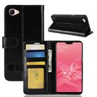 Crazy Horse Texture Horizontal Flip Leather Case for OPPO A3, with Wallet & Holder & Card Slots(Black) - 1