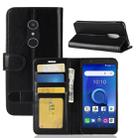 Crazy Horse Texture Horizontal Flip Leather Case for Alcatel 1x, with Wallet & Holder & Card Slots(Black) - 1