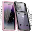 IPX8 Life Waterproof Diving Protective Phone Case for below 6.7 inch Phone (Pink) - 1