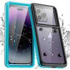 IPX8 Life Waterproof Diving Protective Phone Case for below 6.7 inch Phone (Blue) - 1