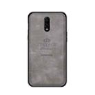 PINWUYO Shockproof Waterproof Full Coverage PC + TPU + Skin Protective Case for One Plus 6T (Grey) - 1