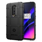 Shockproof Rugged Shield Full Coverage Protective Silicone Case for Oneplus 7 (Black) - 1