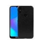 OCUBE Litchi Texture PC Protective Back Case for Doogee Y8 (Black) - 1