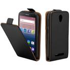 For ZTE  Blade L110 / A110 TPU Business Style Vertical Flip Protective Leather Case with Card Slot - 1