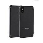 Horizontal Flip Leather Case for Doogee X55(Black) - 1