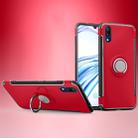 Magnetic 360 Degree Rotation Ring Holder Armor Protective Case for Vivo X23 (Red) - 1