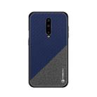 PINWUYO Honors Series Shockproof PC + TPU Protective Case for OnePlus 7 Pro (Blue) - 1