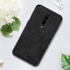 PINWUYO Shockproof Waterproof Full Coverage PC + TPU + Skin Protective Case for OnePlus 7 Pro(Black) - 1