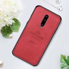 PINWUYO Shockproof Waterproof Full Coverage PC + TPU + Skin Protective Case for OnePlus 7 Pro(Red) - 1